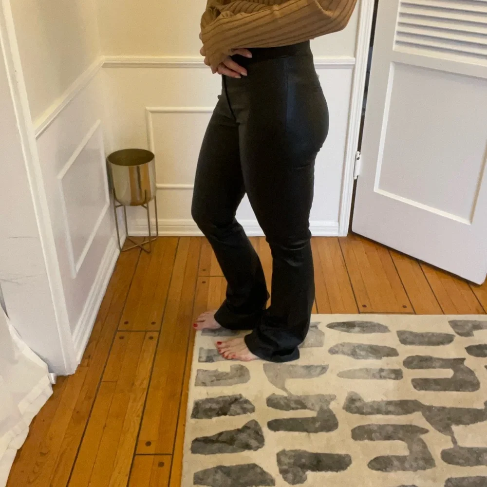 Arma flared leather pants - Picture 3 of 7